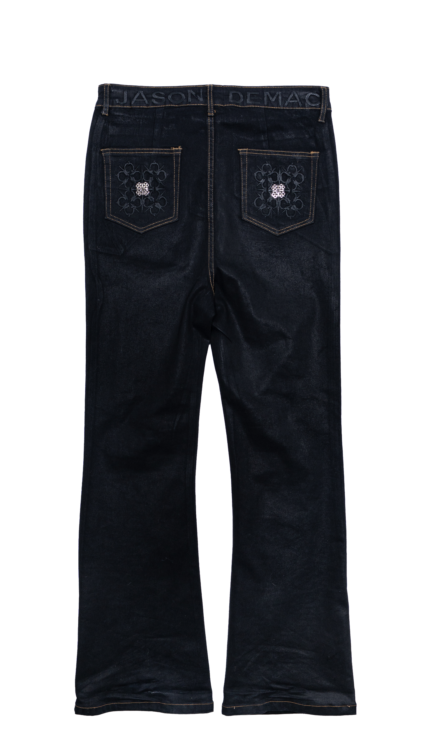 DEMACI® JD CUT DENIM - WAXED BLACK