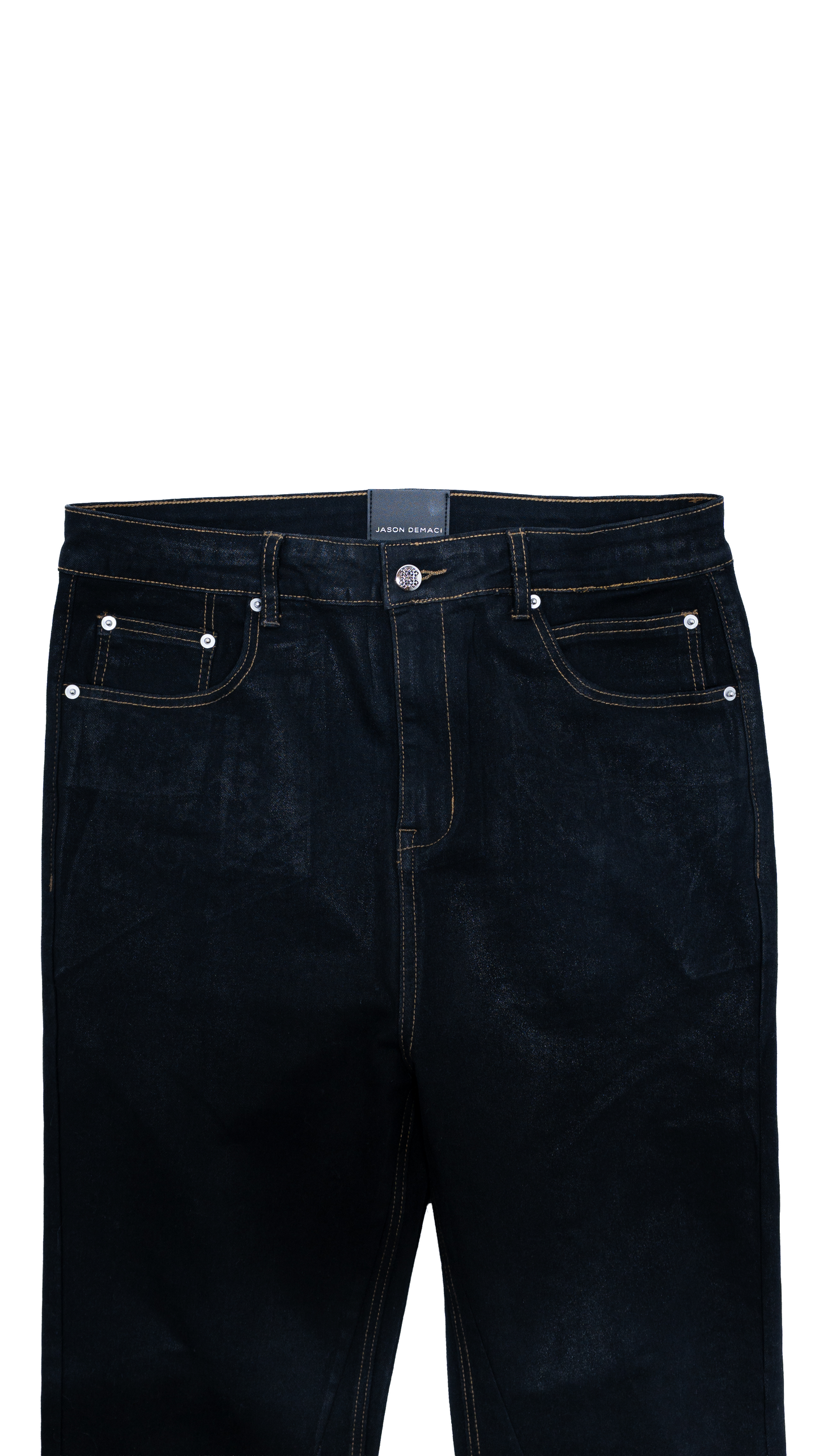 DEMACI® JD CUT DENIM - WAXED BLACK
