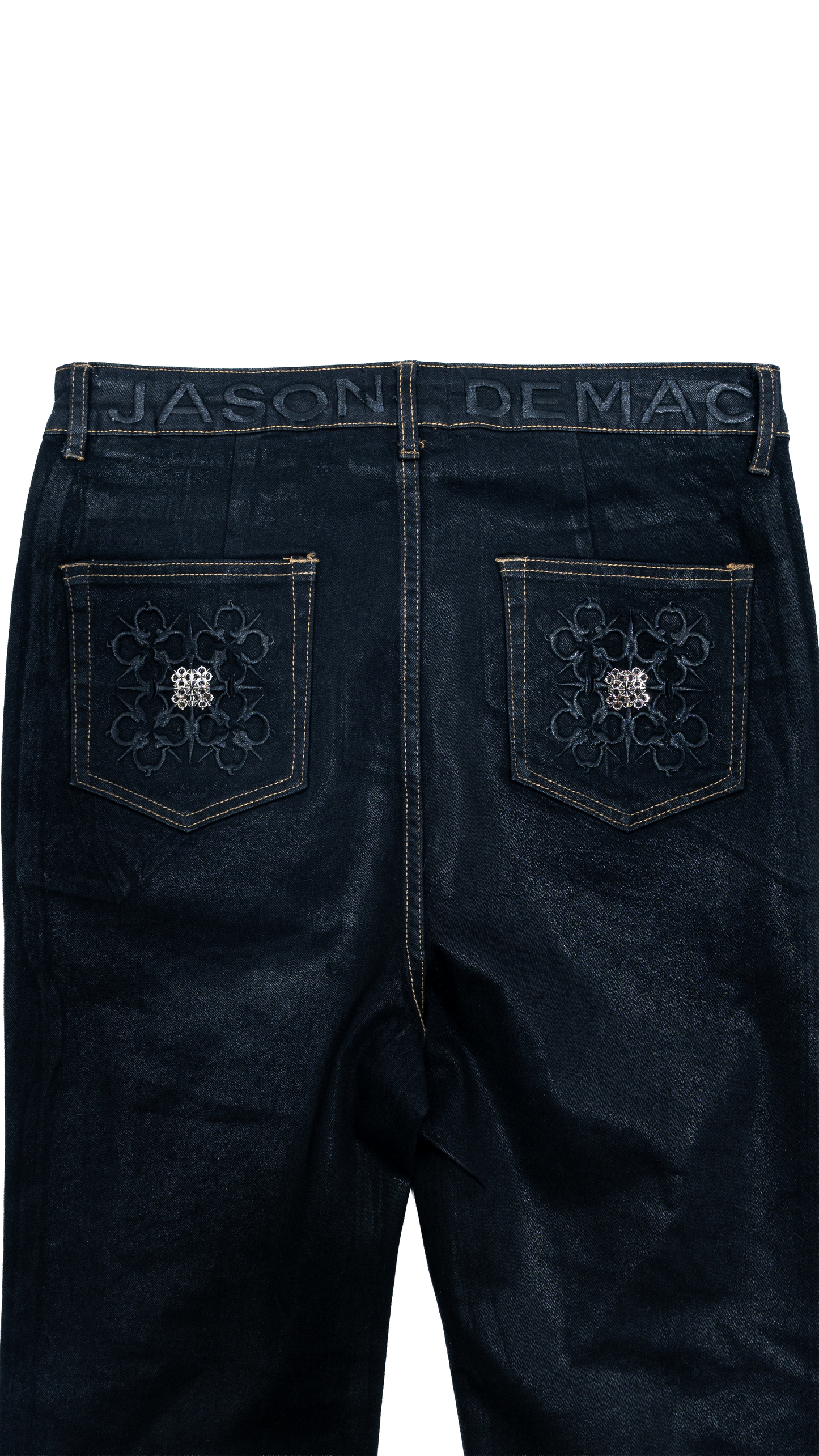 DEMACI® JD CUT DENIM - WAXED BLACK