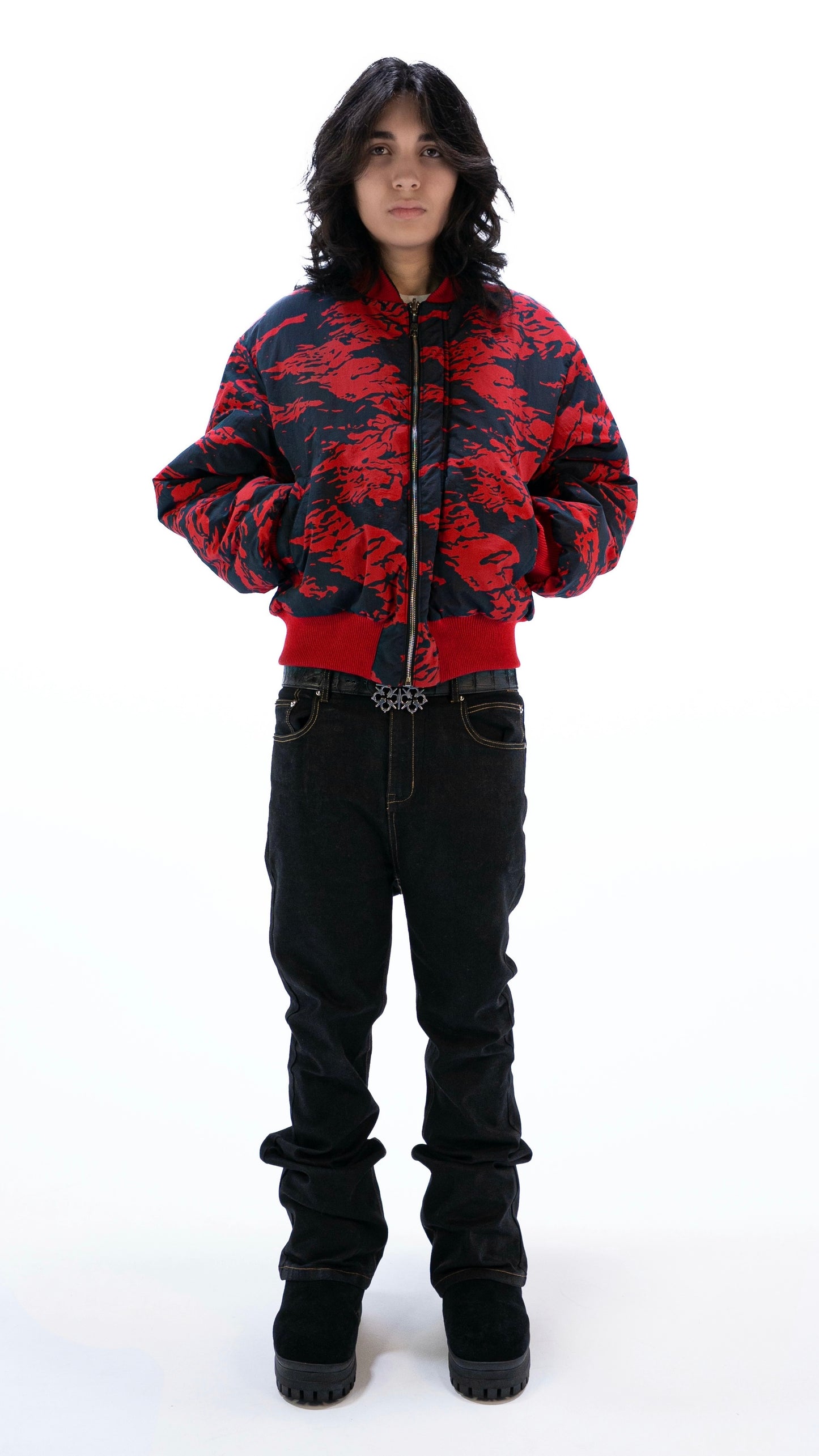 DEMACI® JD CUT DENIM - WAXED BLACK
