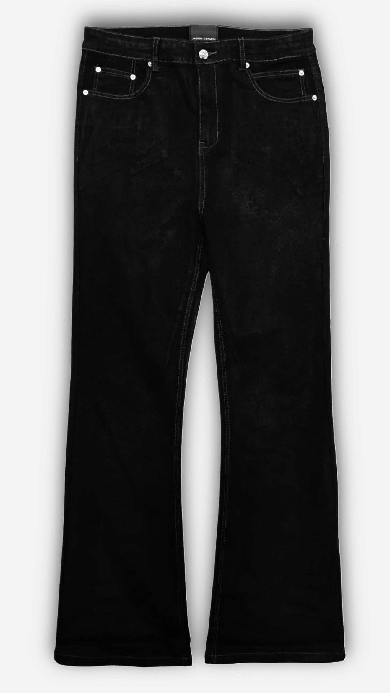 DEMACI® JD CUT DENIM - WAXED BLACK