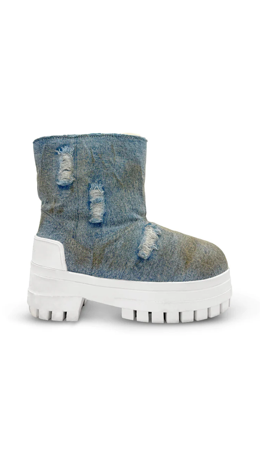 Demaci® XGG Denim Boots - Blue