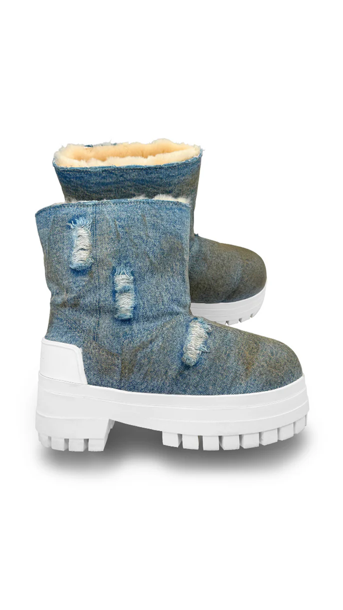 Demaci® XGG Denim Boots - Blue