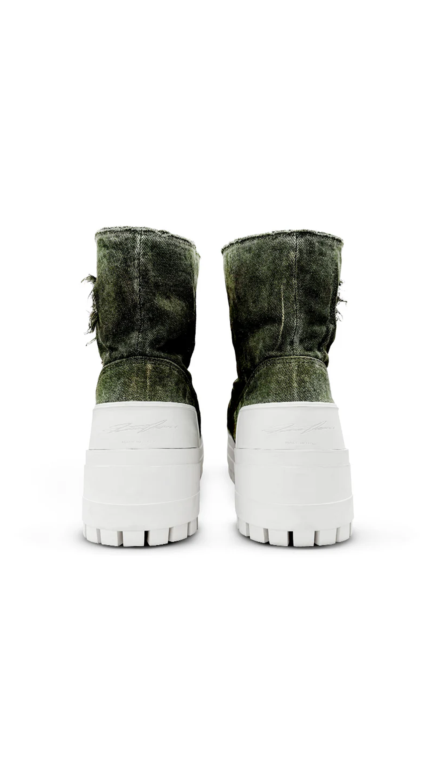 Demaci® XGG Denim Boots - Green